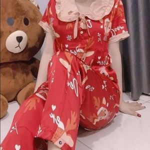 Silk/satin Christmas 🎄 shortS and longP